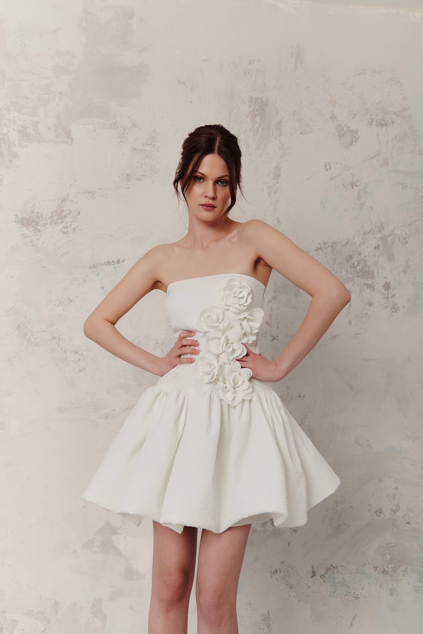 White Roses Dress