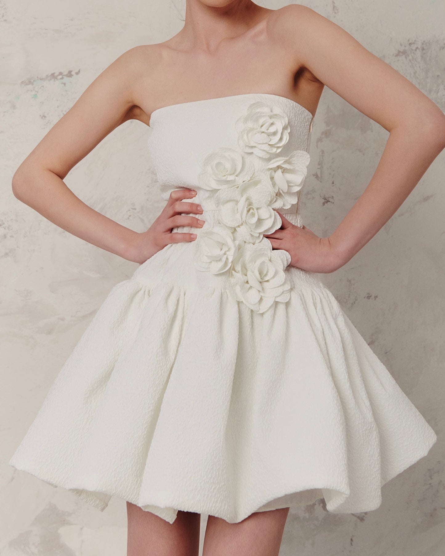 White Roses Dress